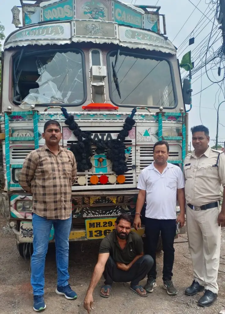 raipur ट्रक चोरी