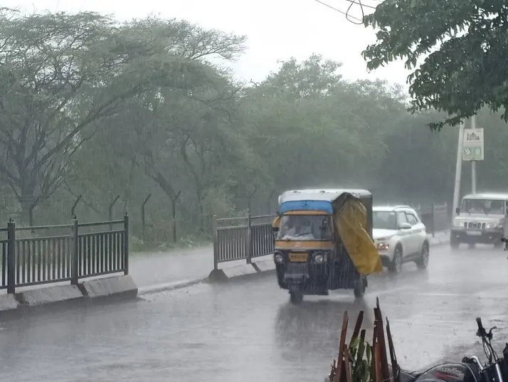 जिले में अब तक 555 मि.मी. औसत वर्षा दर्ज
