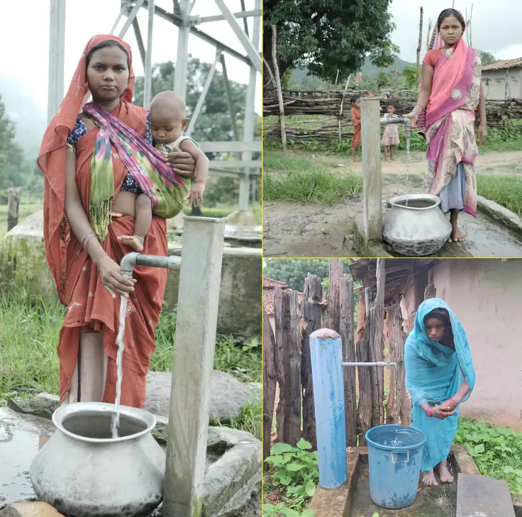 नल जल योजना से जल संकट वाले गांवों में दूर होने लगी है पेयजल की समस्या