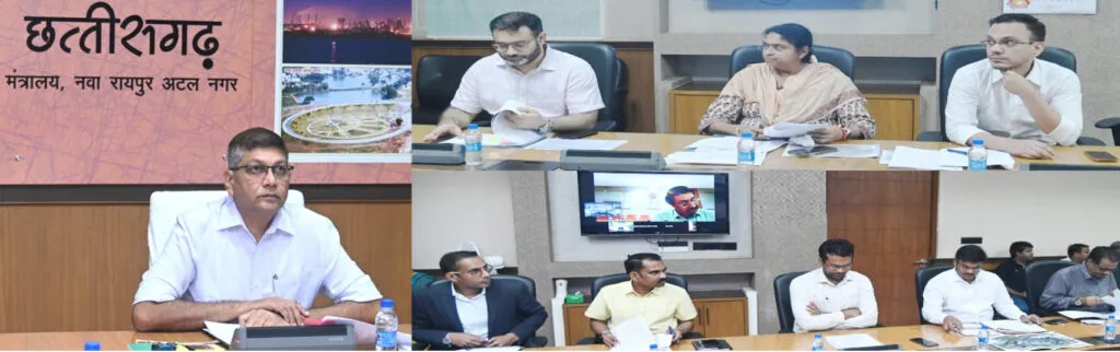 मुख्य सचिव ने निर्माणाधीन विधानसभा भवन के प्रगति की समीक्षा की