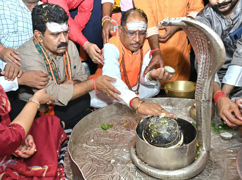 Shivling Pooja