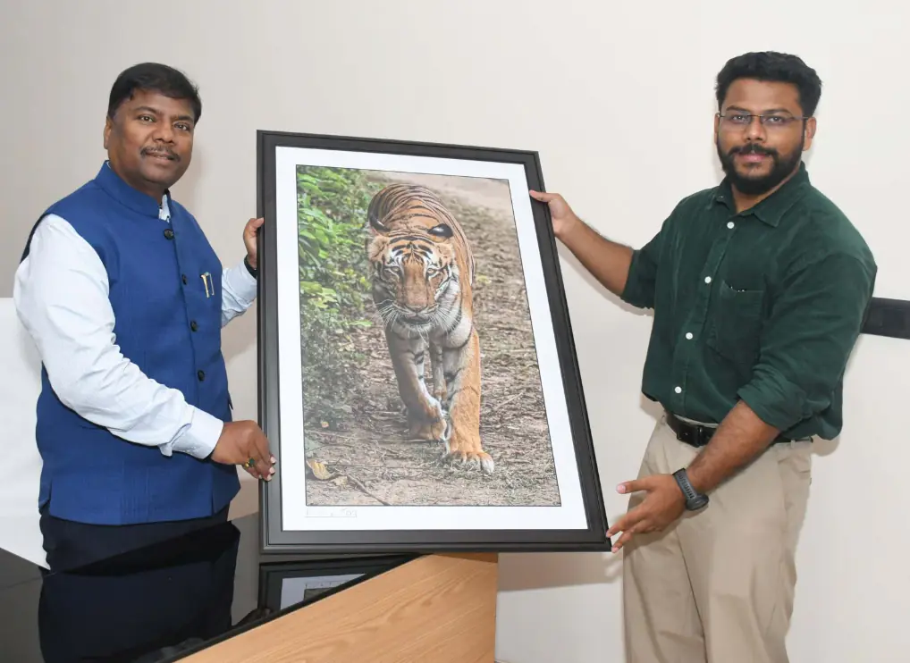 यूएसए में डॉक्टरल फेलोशिप के लिए चयन होने पर वन मंत्री ने दी बधाई