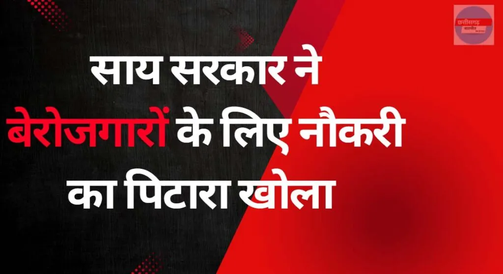 साय सरकार ने पीएचई विभाग में निकाली बंपर भर्ती, भरे जाएंगे 181 रिक्त पद