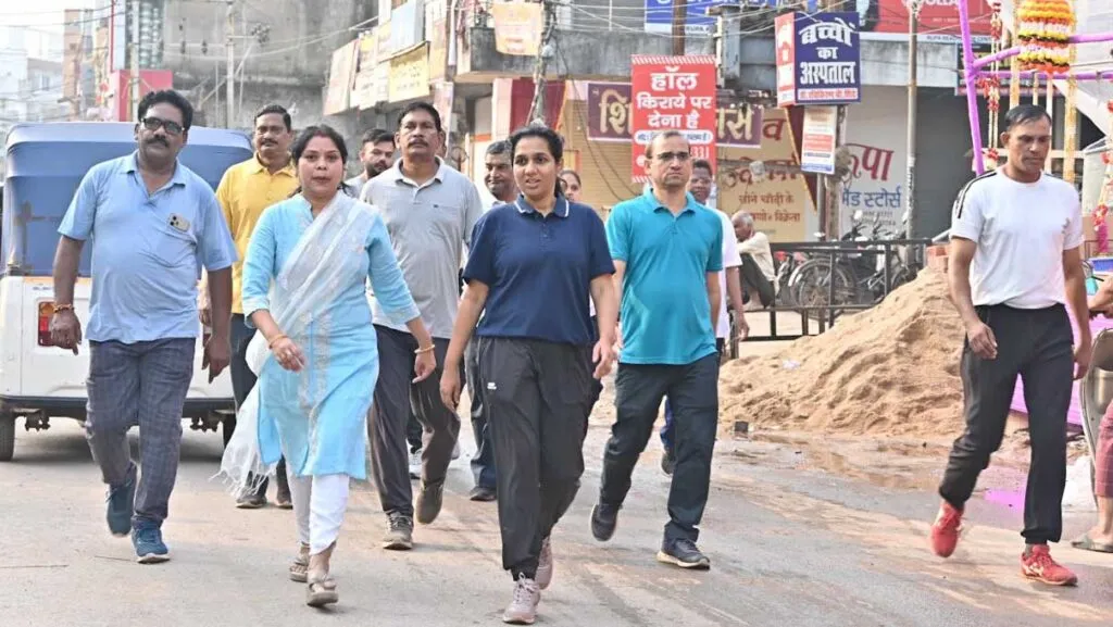 जिलेवासियों ने लगाई एकता दौड़, विकासखण्डों में भी बड़ी संख्या में लोगों ने लगाई एकता दौड़