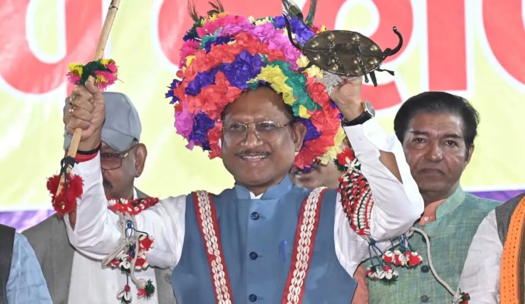 47 वाँ राउत नाचा महोत्सव,गड़वा बाजा की धुन पर दिखा अस्त्र शस्त्र