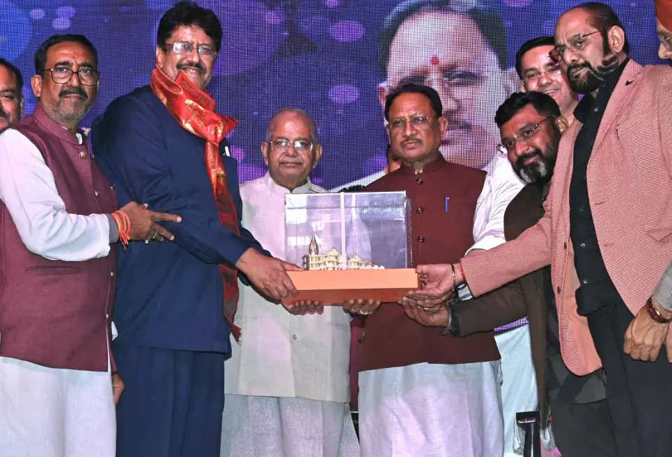 छत्तीसगढ़ CTWA द्वारा आयोजित दीपावली मिलन समारोह में शामिल हुए सीएम साय