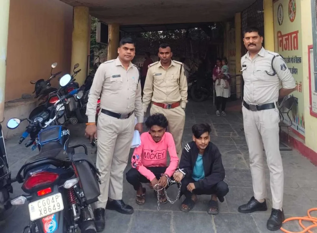 मोवा बाजार के पास चाकूबाज गिरफ्तार