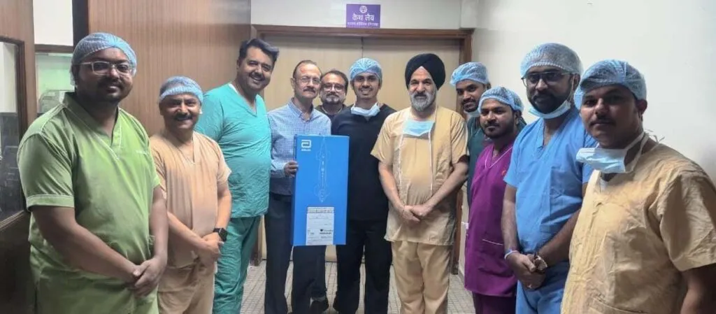 ACI में कोरोनरी ऑर्बिटल एथेरेक्टोमी पद्धति से हृदय रोगियों के लिए उपचार सुविधा की शुरुआत